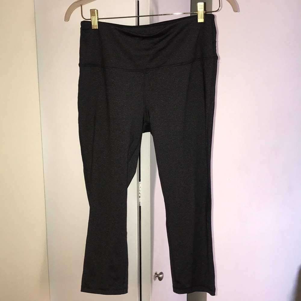 Black/grey workout pants